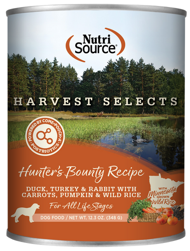 NutriSource® Harvest Selects Hunter’s Bounty Recipe Wet Dog Food