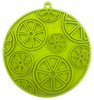 SodaPup Citrus Design eMat Enrichment Lick Mat With Suction Cups