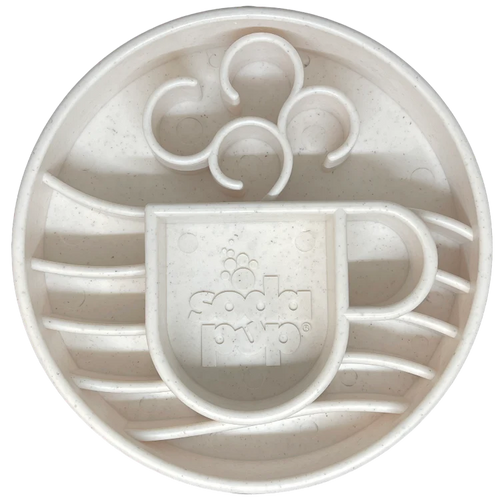 SodaPup Java Design eBowl Enrichment Slow Feeder Bowl for Dogs