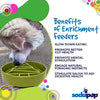 SodaPup Pine Tree Design eBowl Enrichment Slow Feeder Bowl for Dogs