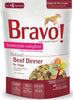 Bravo! Freeze Dried Homestyle Complete Beef Dinner For Dogs Food