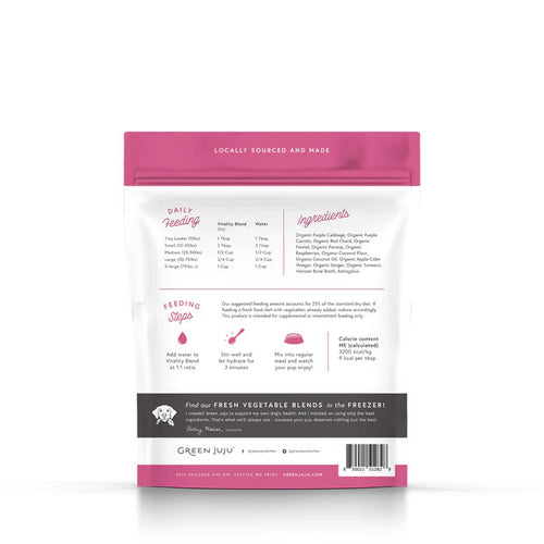 Green Juju Freeze-Dried Vitality Blend with Astragulas