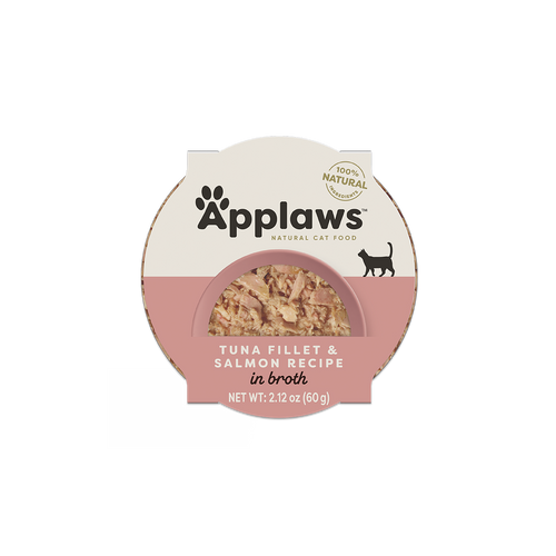 Applaws Tuna Fillet & Salmon in Broth Wet Cat Food