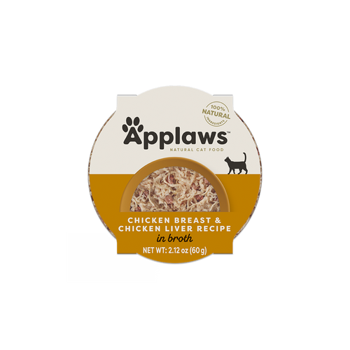 Applaws Natural Wet Cat Food Chicken Breast Chicken Liver Recipe in Broth