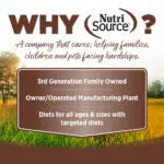 NutriSource® Large Breed Beef Meal & Barley Recipe Healthy Affordable Dry Dog Food