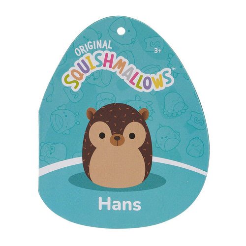 Squishmallows 14-Inch Hans the Brown Hedgehog