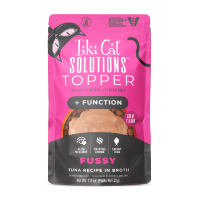 Tiki Cat® Solutions™ Fussy Topper Tuna Recipe in Broth Cat Food
