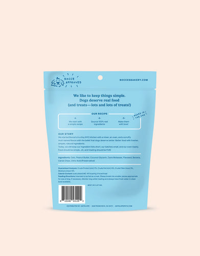 Bocce's Bakery Nutty Nana Blast Shake Soft & Chewy Dog Treats