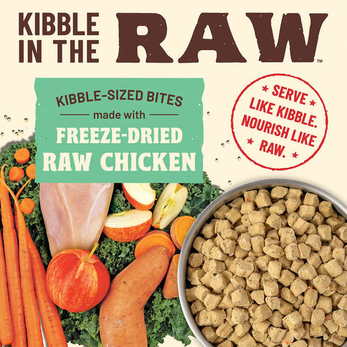 Primal Kibble in the Raw Dog Food Chicken Recipe