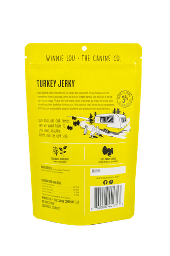 Winnie Lou Turkey Jerky Dog Treats