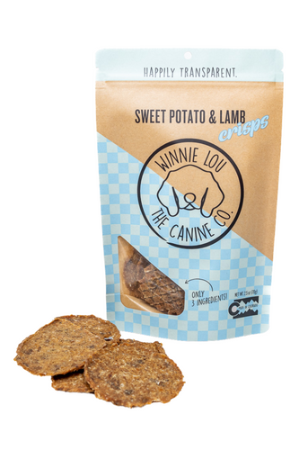 Winnie Lou Sweet Potato & Lamb Crisps Dog Treats