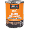 Koha Limited Ingredient Diet Chicken Entrée for Dogs