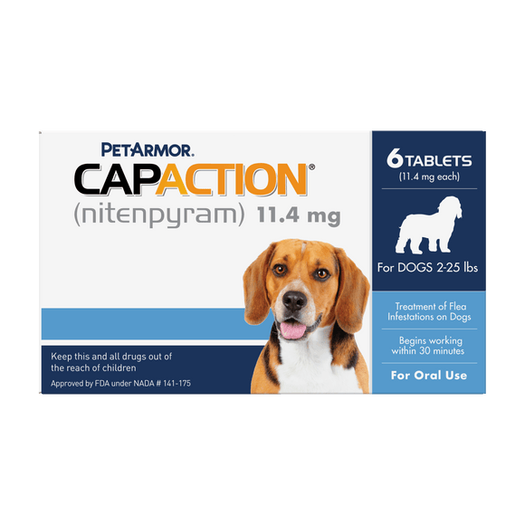 PetArmor® CAPACTION® (nitenpyram) Oral Flea Treatment for Dogs