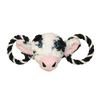 Jolly Pets Tug-a-Mals Cow Dog Toy