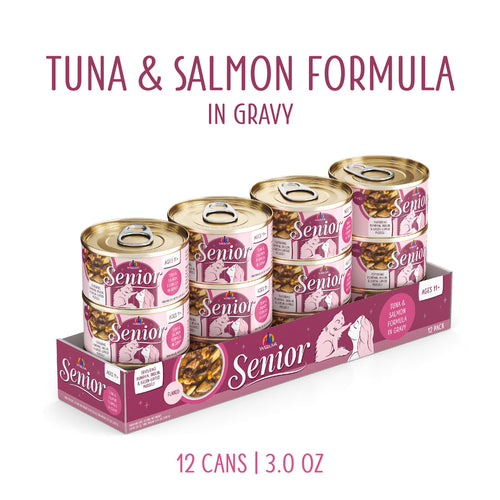 Weruva Senior Tuna & Salmon Formula in Gravy Cat Food