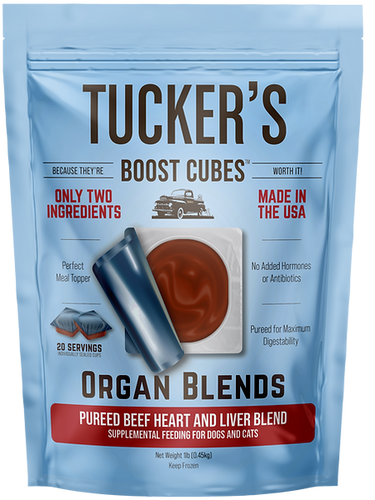 Tucker's Pureed Beef Heart and Liver Blend