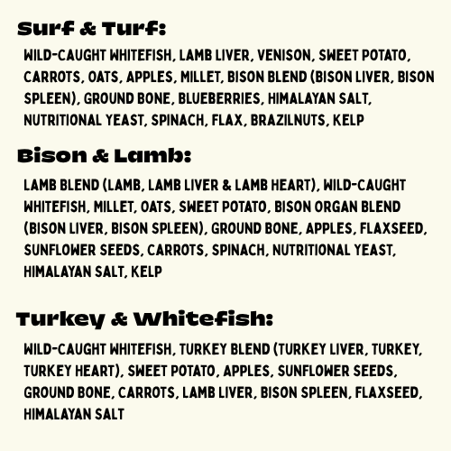 Winnie Lou Air Dried Dog Food Surf & Turf