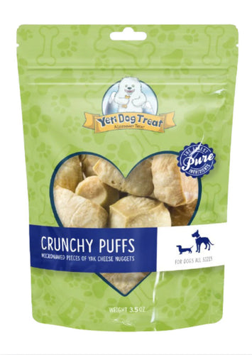 Lobestar Dog Treats  Yeti Dog Crunchy Puffs