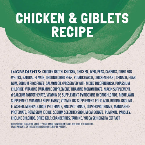 Natural Balance Platefulls Chicken & Giblets Recipe Morsels in Gravy Wet Cat Food