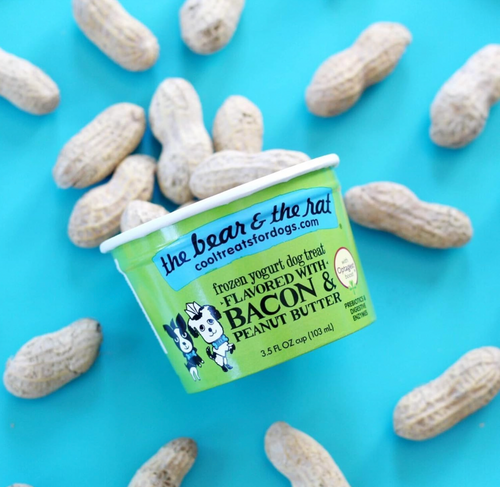 The Bear & The Rat Cool Treats For Dogs Bacon & Peanut Butter