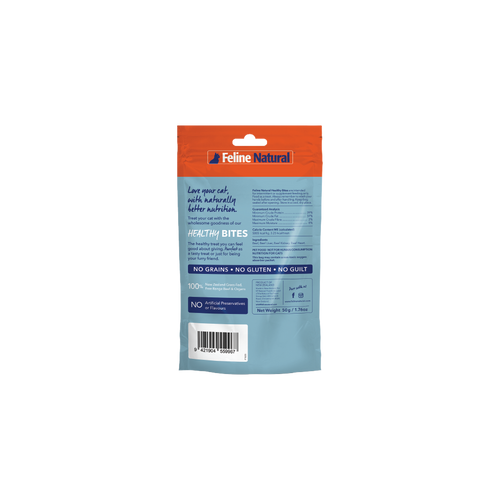 Feline Natural Beef Healthy Bites Cat Treats