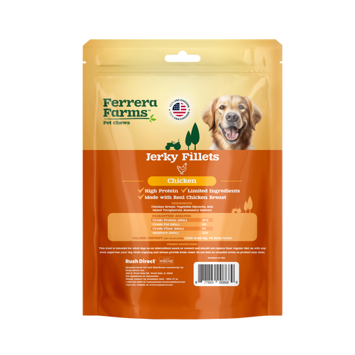 Ferrera Farms USA Chicken Jerky Fillets
