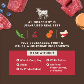 Instinct® PeakBoost™ Grain-Free High-Protein Recipe with Real Beef Dog Food