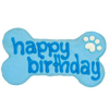 Bosco and Roxy's Blue Happy Birthday Bone | Birthday Dog Treats