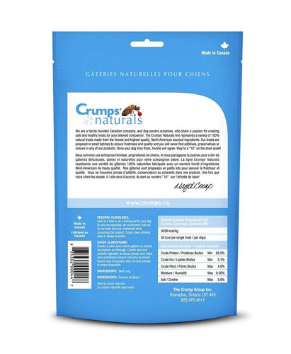 Crumps Naturals Beef Lung Tendersticks Dog Treats