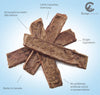 Crumps Naturals Beef Lung Tendersticks Dog Treats