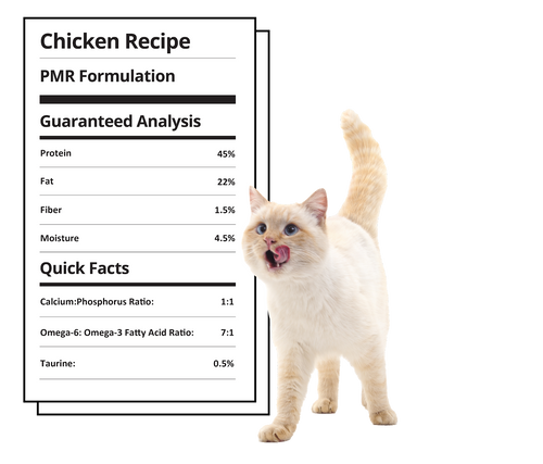 Steve's Real Food Freeze-Dried Raw Cat Food Chicken Recipe (10 oz)