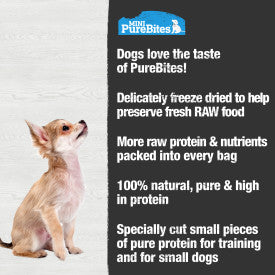 PureBites Lamb Liver Mini-PureBites Dog Treat (2.4 Oz)