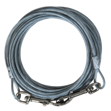 Petmate Aspen Pet Heavy Duty Tie-Out Cable (XLarge 20')