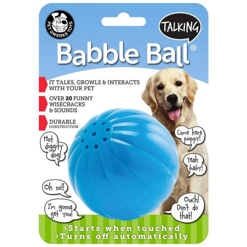 Pet Qwerks Talking Babble Ball