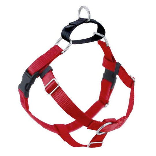 2 Hounds Design Red Freedom No-Pull Dog Harness