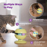 Outward Hound Catstages Twist-A-Ball Track Cat Toy