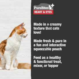 PureBites Cat Squeezables Heart & Eyes