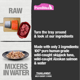 PureBites Wild Tuna & Salmon Cat Treat Mixers