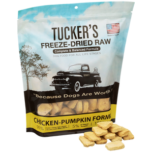 Tucker's Freeze-Dried Raw Chicken-Pumpkin Dog Food