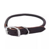 Coastal Pet Products Circle T Latigo Leather Round Dog Collar (Brown)