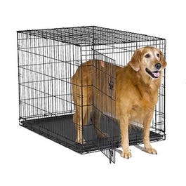 Dog Training Crate, Black,  42L x 28W x 30H