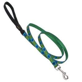 Dog Leash, Tail Feather Pattern, 1/2-In. x 6-Ft.