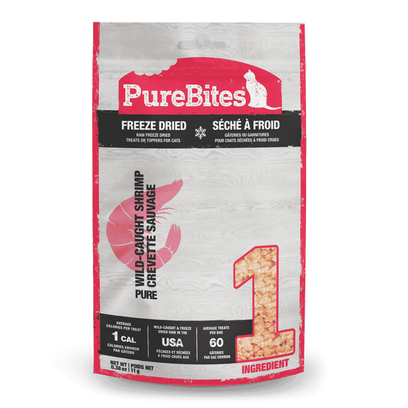 Purebites Shrimp Freeze Dried Cat Treats (.38 oz.)