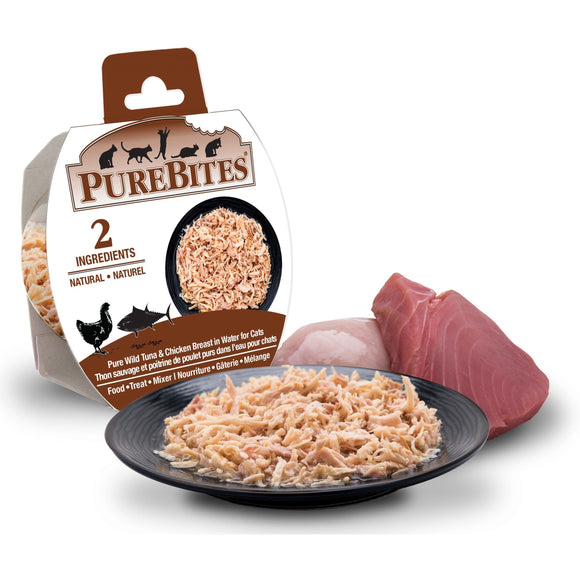 PureBites Wild Tuna & Chicken Breast Cat Treat Mixers