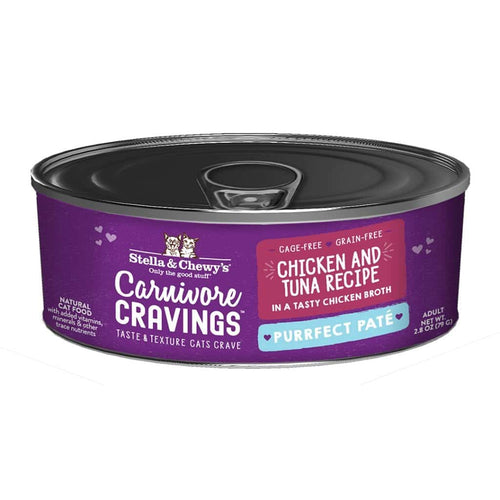 Stella & Chewy's Carnivore Cravings Purrfect Paté Chicken & Tuna Recipe Wet Cat Food