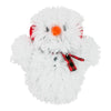Tall Tails Real Feel Fluffy Snowman with Squeaker Dog Toy