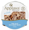 Applaws Natural Wet Cat Food Tuna Fillet with Shrimp in Broth Pot