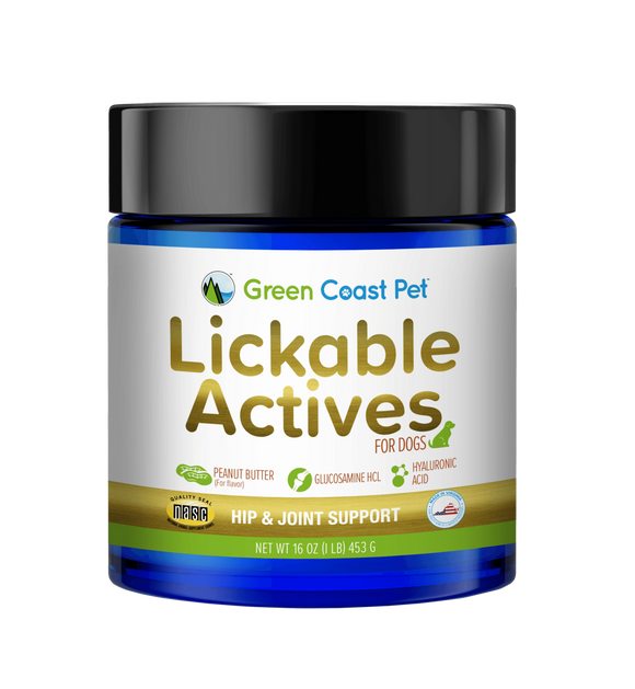 Green Coast Lickable Actives- Hip/Joint & Discomfort Support