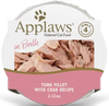 Applaws Natural Wet Tuna Fillet with Crab in Broth Pot