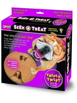 Ethical Products  SEEK-A-TREAT ADVANCED CHALLENGE TRIPLE TWIST